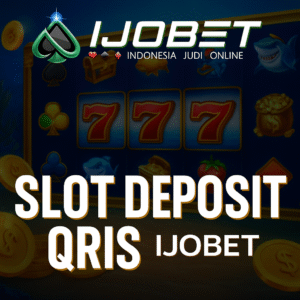 Slot Deposit QRIS IJOBET dengan mesin slot 777, koin emas, dan tema kasino online Indonesia
